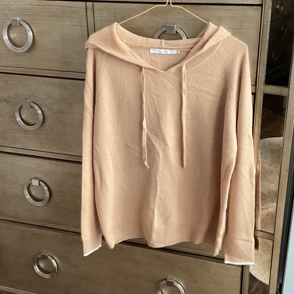 Cashmere Sweater with Hood, size M